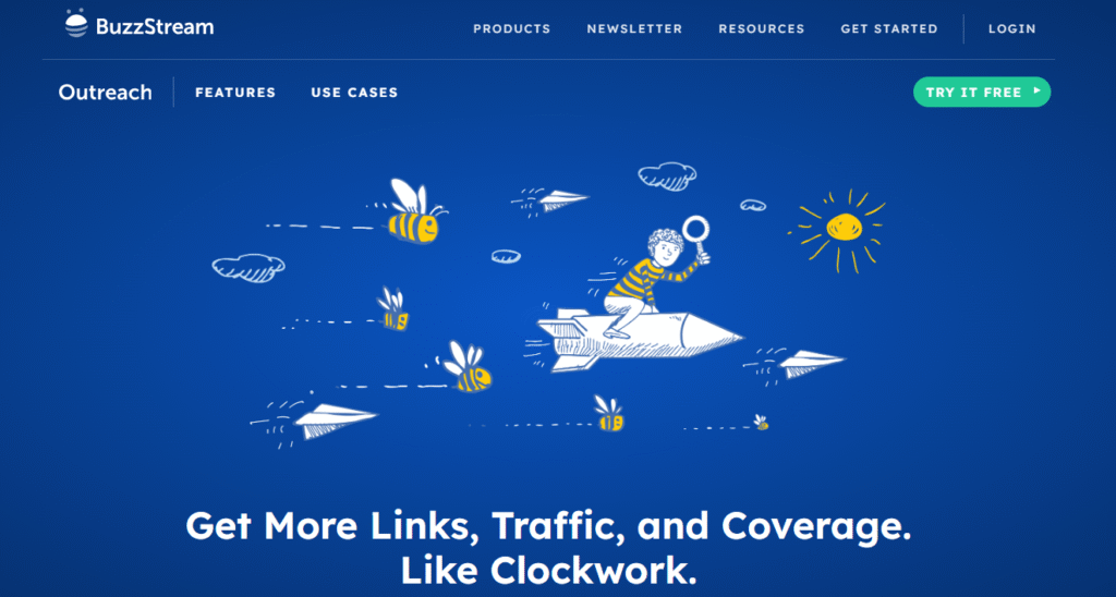 BuzzStream free seo tool